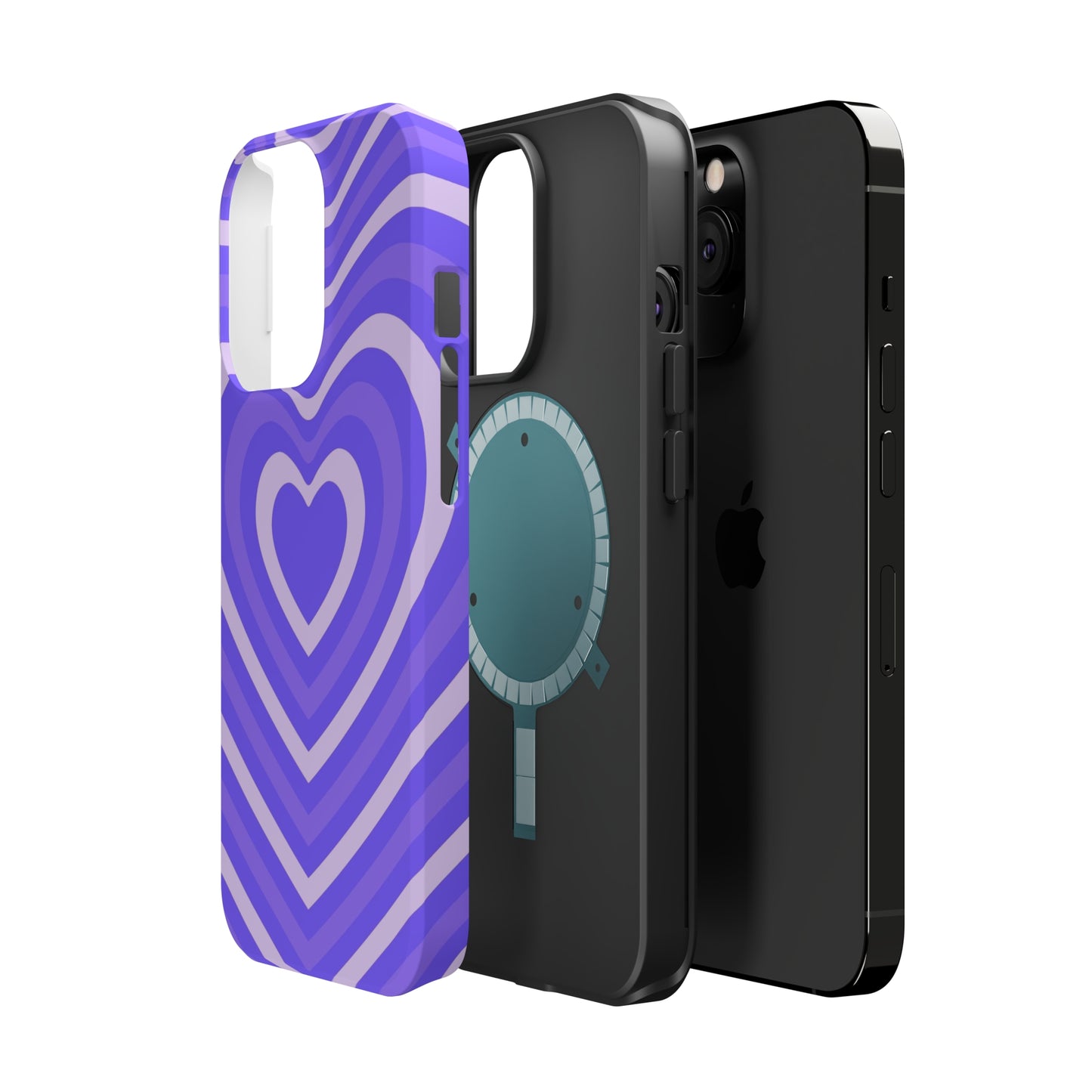 Violet Hearts HD Case (MagSafe)
