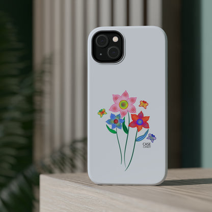 Alice Blue Digital Flowers HD Case (MagSafe)