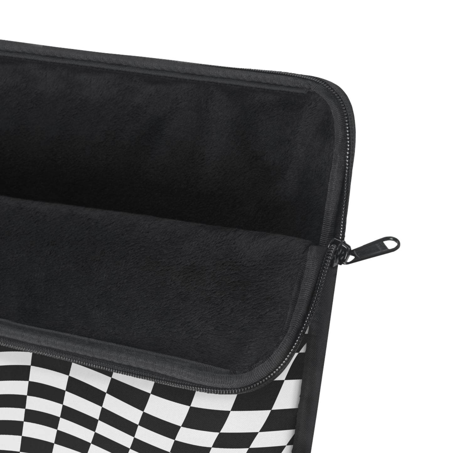 Warped Checkers Laptop Sleeve