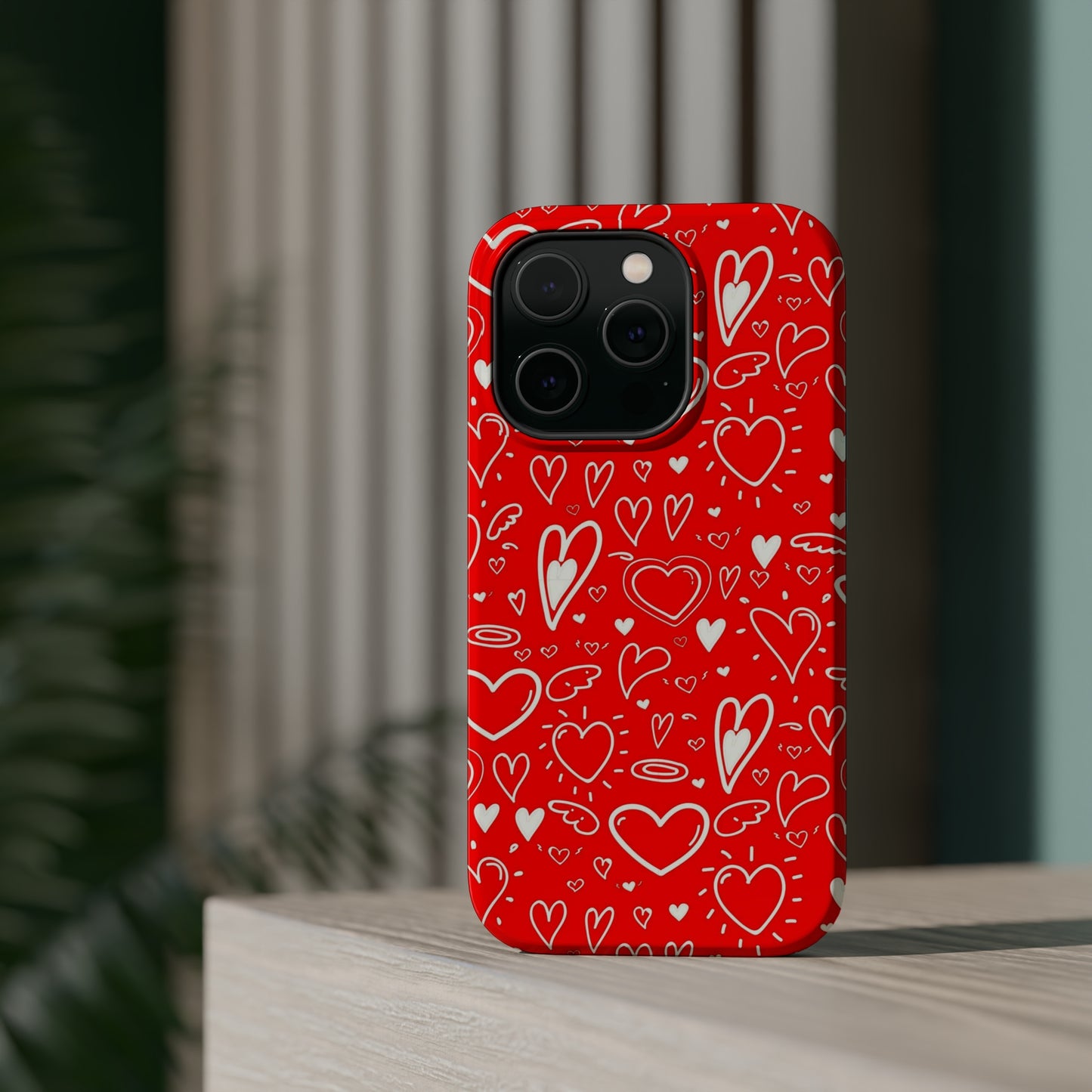 Love Scribbles! Red HD Case (MagSafe)