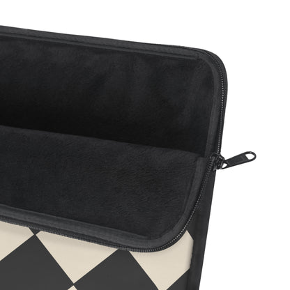 Vintage Checker Board Laptop Sleeve