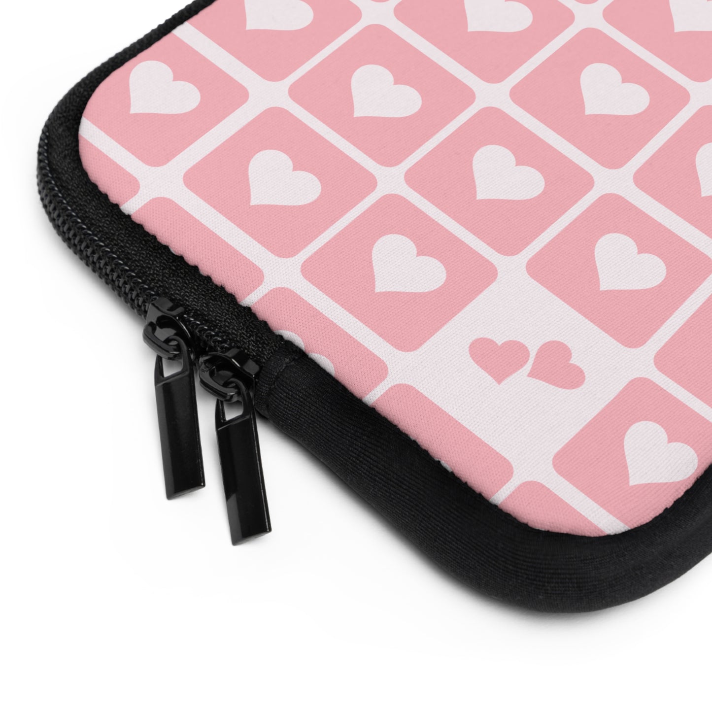 Pink Hearts Phone Sleeve
