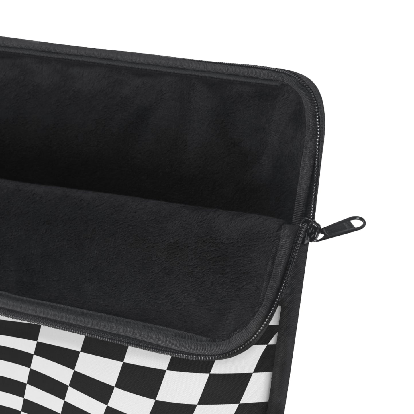 Warped Checkers Laptop Sleeve