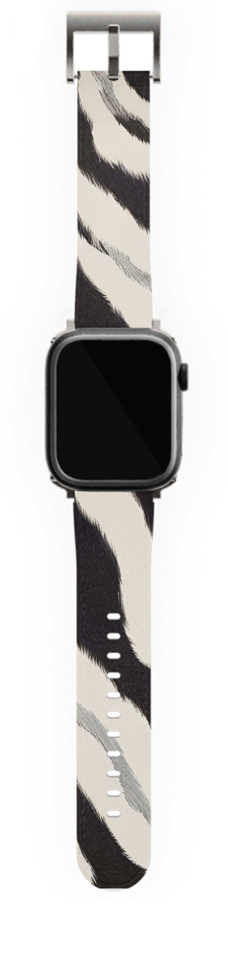 White Tiger Stripe Watch Band (Apple)